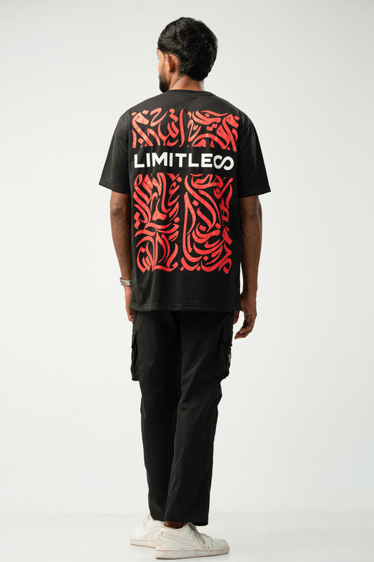 LIMITLESS Oversized Crew Neck T-Shirt