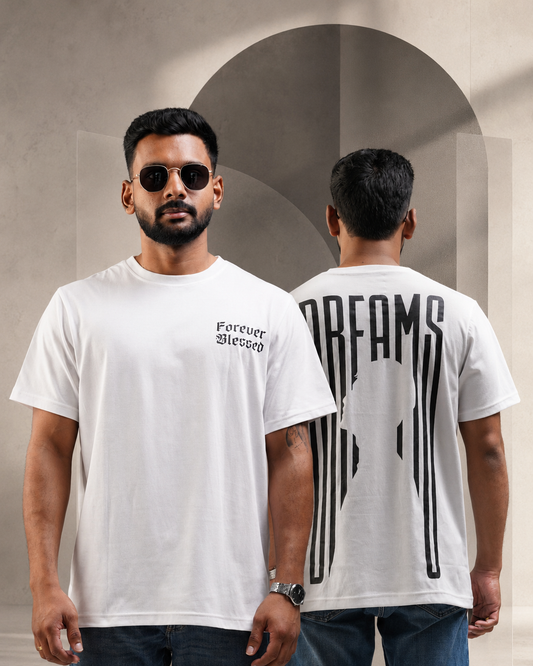 Eternal Dreams Oversized T-Shirt – White