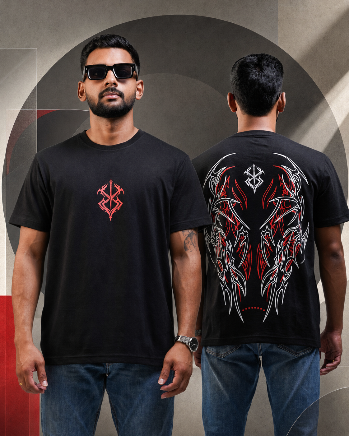 Bloodfang Oversized T-Shirt – Black