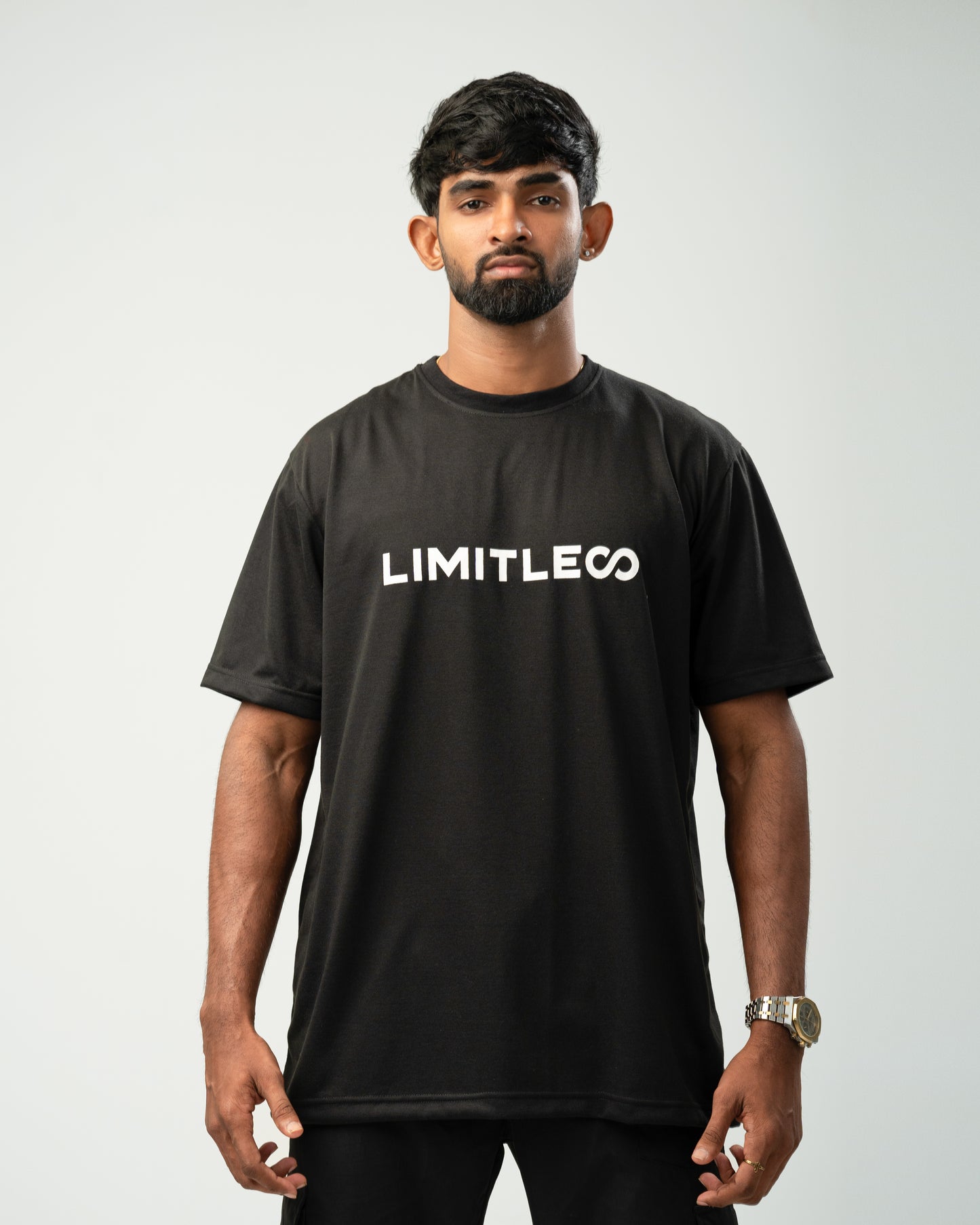 LIMITLESS Oversized Crew Neck T-Shirt